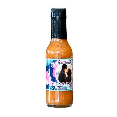 Private label Sauce Peach Bourbon Heat Gourmet Hot Sauce 5 oz