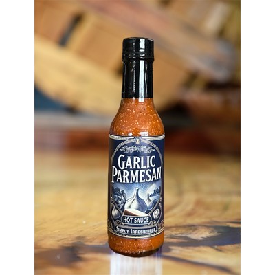 Private label Sauce Garlic Parmesan Gourmet Hot Sauce 5 oz