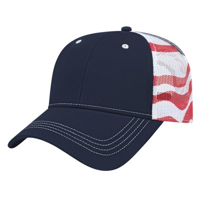 Premium Flag Mesh Trucker Cap